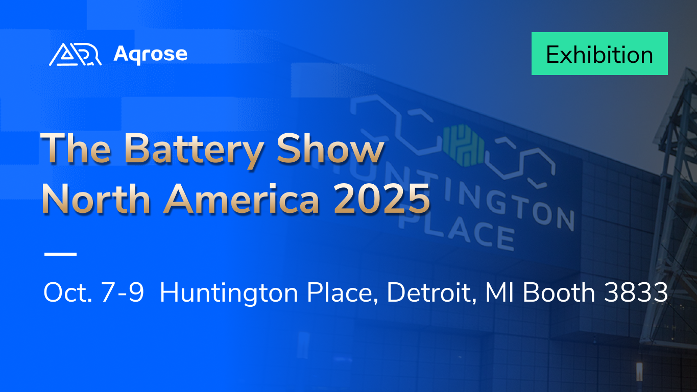 Aqrose to Showcase One-Stop AI Vision Systems at The Battery Show North America 2025