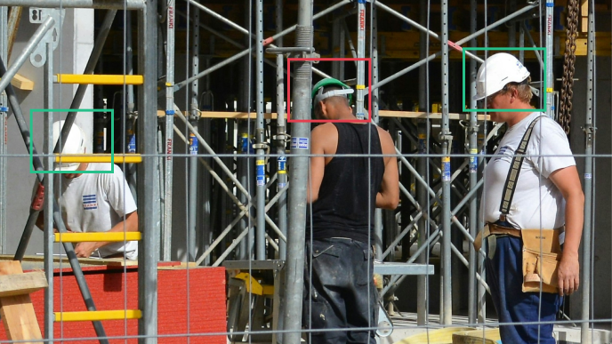 AI Video Detection for Hard Hat & Reflective Clothing Compliance